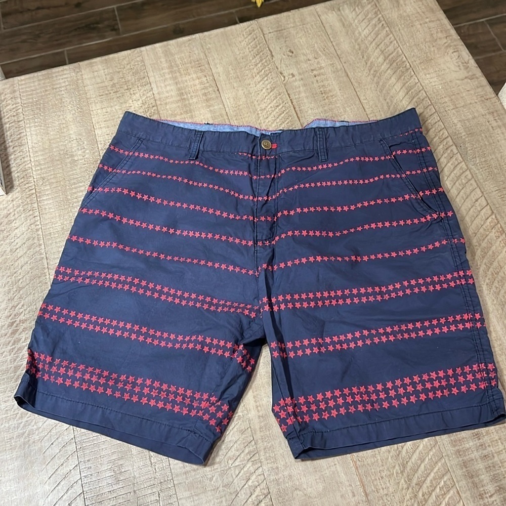 Let’s get ready for summer!!! These mens shorts are by Charleston Threads.